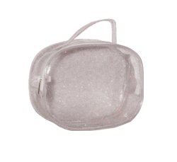 Hand Carrying Bag (glitter PVC material)